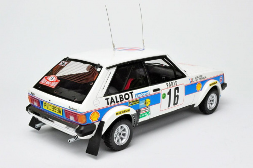 Talbot Sunbeam Lotus Group 2 #16 Guy Frequelin / Jean Todt Monte Carlo Rally 1981 - 1:18 Otto