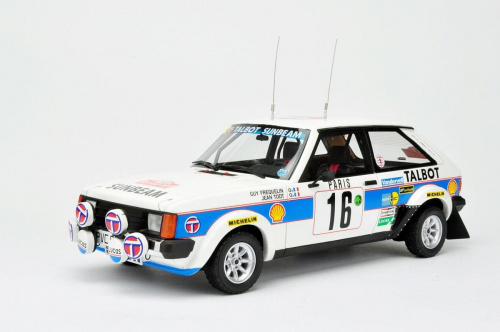 Talbot Sunbeam Lotus Group 2 #16 Guy Frequelin / Jean Todt Monte Carlo Rally 1981 - 1:18 Otto