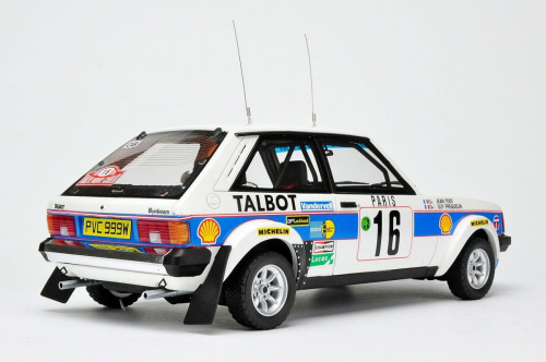 Talbot Sunbeam Lotus Group 2 #16 Guy Frequelin / Jean Todt Monte Carlo Rally 1981 - 1:18 Otto