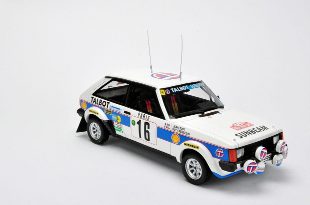 Talbot Sunbeam Lotus Group 2 #16 Guy Frequelin / Jean Todt Monte Carlo Rally 1981 - 1:18 Otto