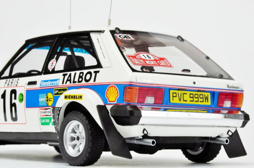 Talbot Sunbeam Lotus Group 2 #16 Guy Frequelin / Jean Todt Monte Carlo Rally 1981 - 1:18 Otto