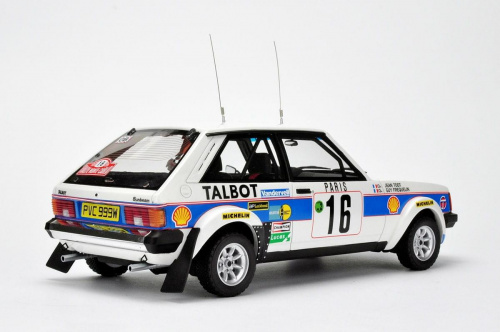 Talbot Sunbeam Lotus Group 2 #16 Guy Frequelin / Jean Todt Monte Carlo Rally 1981 - 1:18 Otto