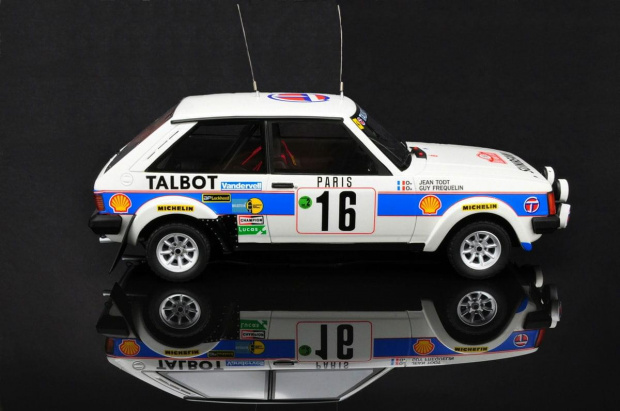 Talbot Sunbeam Lotus Group 2 #16 Guy Frequelin / Jean Todt Monte Carlo Rally 1981 - 1:18 Otto