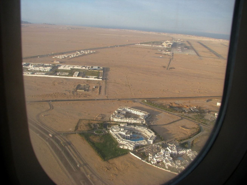 Hotele i lotnisko w Sharm el Sheikh..