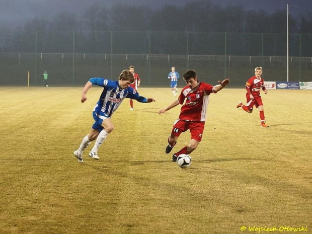 Wigry Suwałki - Jeziorak Iława 1:1; mecz I ligi; Suwałki, 17 marca 2012 #Wigry #Suwałki #Jeziorak #mecz #ILiga