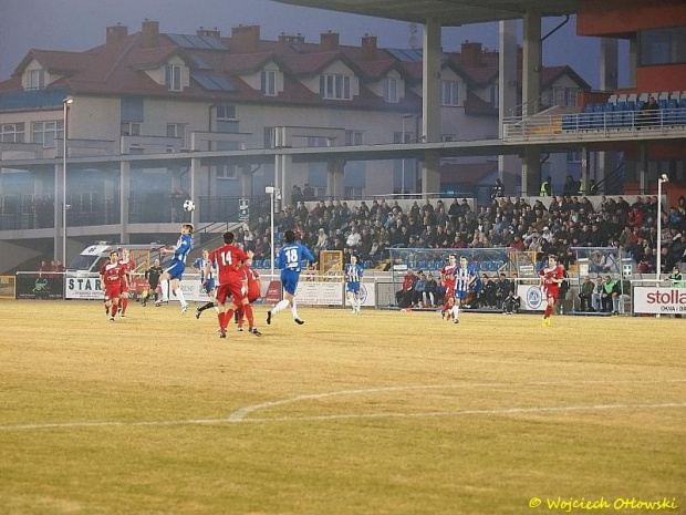 Wigry Suwałki - Jeziorak Iława 1:1; mecz I ligi; Suwałki, 17 marca 2012 #Wigry #Suwałki #Jeziorak #mecz #ILiga