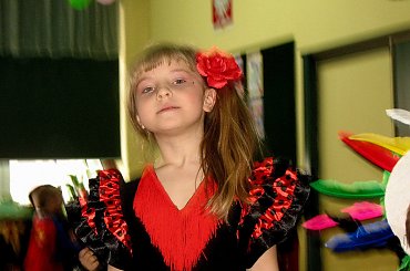 Dominika na ostatnim balu w przedszkolu (luty 2012) ... po wakacjach szkoła się zacznie :)) #bal #Dominika #przedszkole