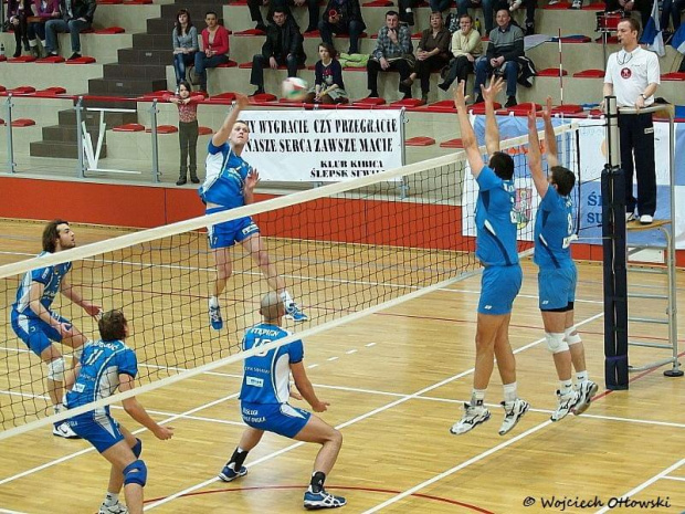 Dwa mecze Play-Out, Ślepsk Suwałki – Wanda Kraków, 17-18 marca 2012 #Ślepsk #Suwałki #WandaKraków #siatkówka