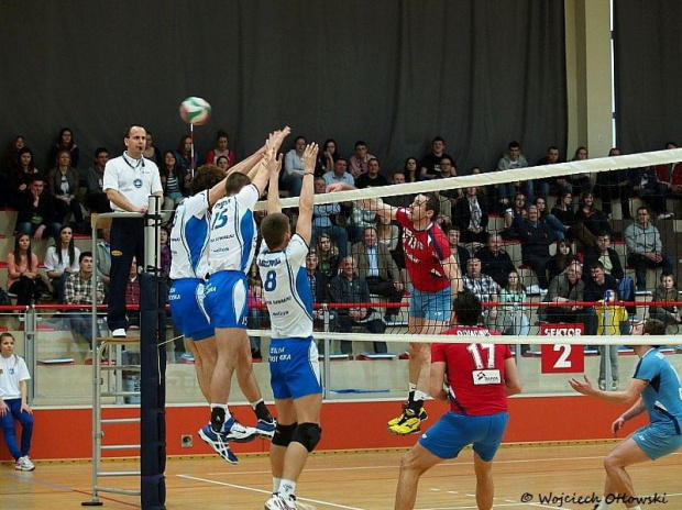 Dwa mecze Play-Out, Ślepsk Suwałki – Wanda Kraków, 17-18 marca 2012 #Ślepsk #Suwałki #WandaKraków #siatkówka