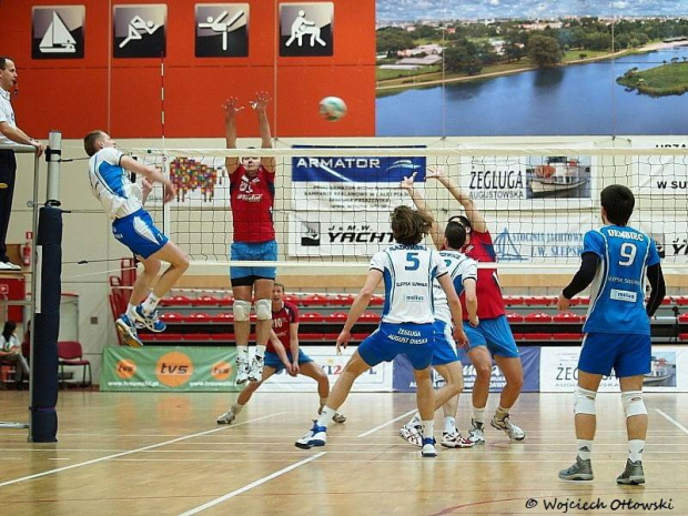 Dwa mecze Play-Out, Ślepsk Suwałki – Wanda Kraków, 17-18 marca 2012 #Ślepsk #Suwałki #WandaKraków #siatkówka