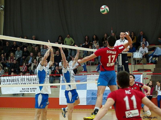 Dwa mecze Play-Out, Ślepsk Suwałki – Wanda Kraków, 17-18 marca 2012 #Ślepsk #Suwałki #WandaKraków #siatkówka