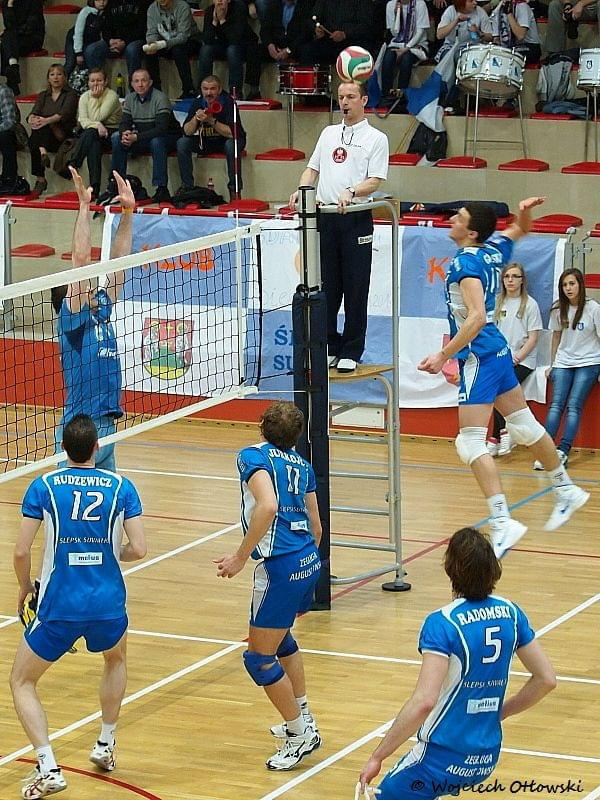 Dwa mecze Play-Out, Ślepsk Suwałki – Wanda Kraków, 17-18 marca 2012 #Ślepsk #Suwałki #WandaKraków #siatkówka