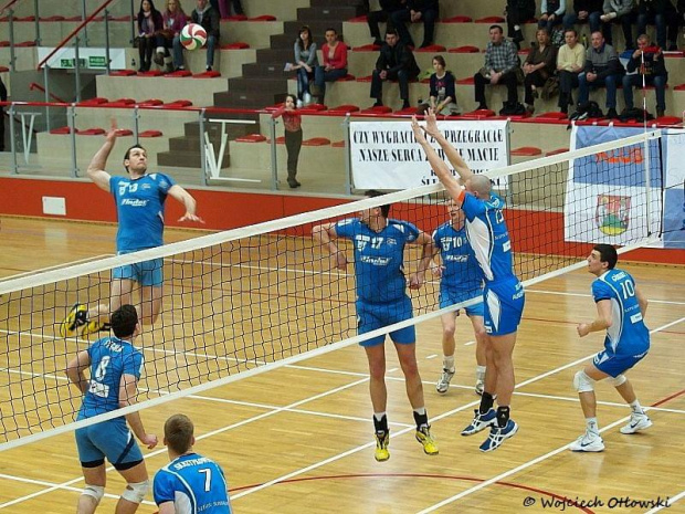 Dwa mecze Play-Out, Ślepsk Suwałki – Wanda Kraków, 17-18 marca 2012 #Ślepsk #Suwałki #WandaKraków #siatkówka