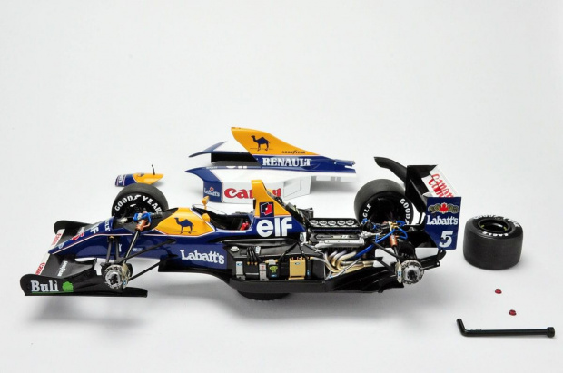 Williams Renault FW14B #5 Nigel Mansell 1992 - 1:18 Exoto