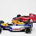 Ferrari 641/2 1990 & Williams Renault FW14B 1992 - Nigel Mansell cars - 1:18 Exoto