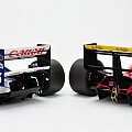 Ferrari 641/2 1990 & Williams Renault FW14B 1992 - Nigel Mansell cars - 1:18 Exoto