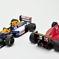 Ferrari 641/2 1990 & Williams Renault FW14B 1992 - Nigel Mansell cars - 1:18 Exoto