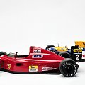 Ferrari 641/2 1990 & Williams Renault FW14B 1992 - Nigel Mansell cars - 1:18 Exoto