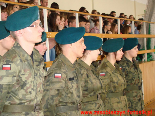 21 marca 2012 młodzież naszej szkoły wzięła udział w IX Targach Edukacyjnych w zorganizowanych w ZSO nr 2 Rykach #Sobieszyn #Brzozowa #KlasaWojskowa