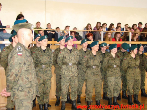 21 marca 2012 młodzież naszej szkoły wzięła udział w IX Targach Edukacyjnych w zorganizowanych w ZSO nr 2 Rykach #Sobieszyn #Brzozowa #KlasaWojskowa