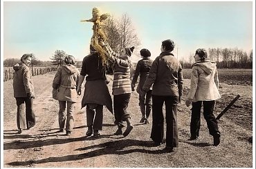 wiosenny sezon rajdowy..otwarty!!! Rajd "Marzanna" na Kurpiach. Dawne czasy. #turystyka #wiosna #Marzanna #reportaż