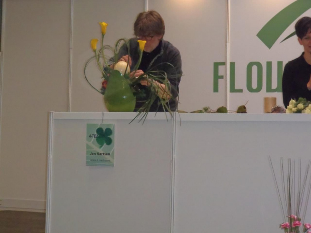 21 marca słuchacze Studium Florystycznego wzięli udział w Pokazach Florystycznych zorganizowanych podczas Targów Flowers&Hortech Poland 2012- zdjęcia udostępniła Renata Galas #Sobieszyn #Brzozowa