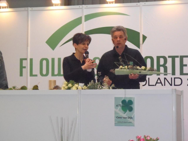 21 marca słuchacze Studium Florystycznego wzięli udział w Pokazach Florystycznych zorganizowanych podczas Targów Flowers&Hortech Poland 2012- zdjęcia udostępniła Renata Galas #Sobieszyn #Brzozowa