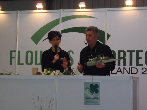 21 marca słuchacze Studium Florystycznego wzięli udział w Pokazach Florystycznych zorganizowanych podczas Targów Flowers&Hortech Poland 2012- zdjęcia udostępniła Renata Galas #Sobieszyn #Brzozowa