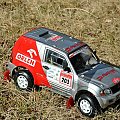 Mitsubishi Pajero #203 Komornicki/Marton Rajd Dubaju 2003 - 1:18 Solido