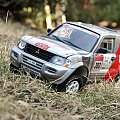 Mitsubishi Pajero #203 Komornicki/Marton Rajd Dubaju 2003 - 1:18 Solido