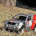 Mitsubishi Pajero #203 Komornicki/Marton Rajd Dubaju 2003 - 1:18 Solido