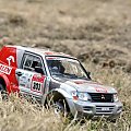 Mitsubishi Pajero #203 Komornicki/Marton Rajd Dubaju 2003 - 1:18 Solido