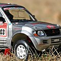 Mitsubishi Pajero #203 Komornicki/Marton Rajd Dubaju 2003 - 1:18 Solido