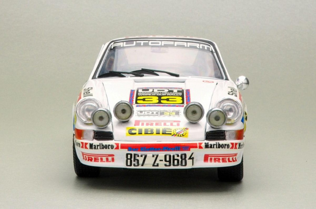 Porsche 911 Carrera RS #33 Sobiesław Zasada / Jerzy Dobrzański Rally UDT World Cup 1974 1:18 UH