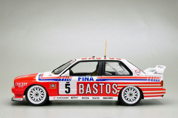 BMW M3 (E30) #5 J.M. Martin/S.Soper/Ch.Danner Winner 24h Spa 1992 - 1:18 Minichamps