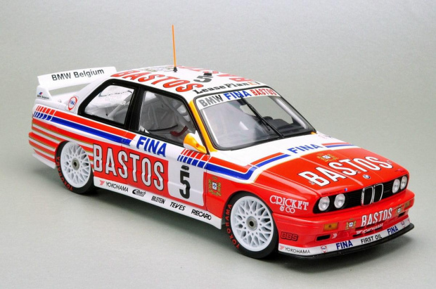 BMW M3 (E30) #5 J.M. Martin/S.Soper/Ch.Danner Winner 24h Spa 1992 - 1:18 Minichamps