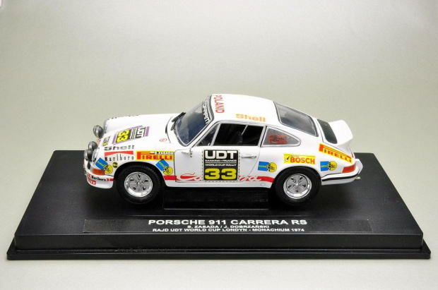 Porsche 911 Carrera RS #33 Sobiesław Zasada / Jerzy Dobrzański Rally UDT World Cup 1974 1:18 UH