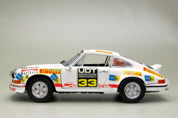 Porsche 911 Carrera RS #33 Sobiesław Zasada / Jerzy Dobrzański Rally UDT World Cup 1974 1:18 UH