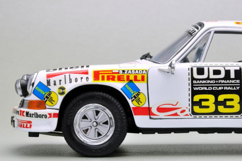 Porsche 911 Carrera RS #33 Sobiesław Zasada / Jerzy Dobrzański Rally UDT World Cup 1974 1:18 UH