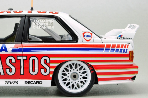 BMW M3 (E30) #5 J.M. Martin/S.Soper/Ch.Danner Winner 24h Spa 1992 - 1:18 Minichamps