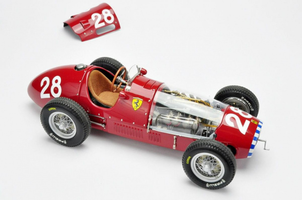 Ferrari F500 F2 Short Nose #28 Nino Farina 2nd 1953 Swiss GP - 1:18 EXOTO