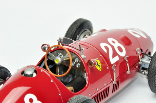 Ferrari F500 F2 Short Nose #28 Nino Farina 2nd 1953 Swiss GP - 1:18 EXOTO