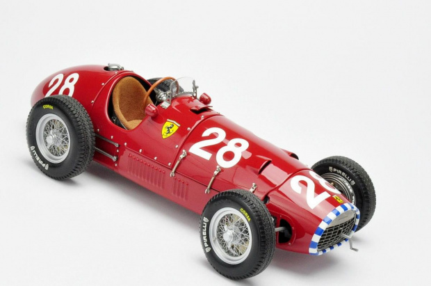 Ferrari F500 F2 Short Nose #28 Nino Farina 2nd 1953 Swiss GP - 1:18 EXOTO