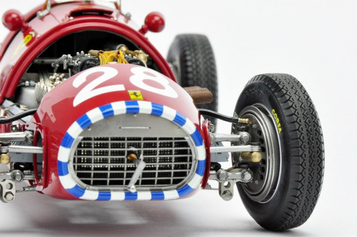 Ferrari F500 F2 Short Nose #28 Nino Farina 2nd 1953 Swiss GP - 1:18 EXOTO