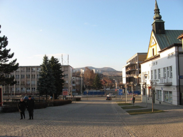 Widok na nową część miasta Bardejov na Słowacji. #Bardejov