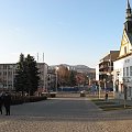 Widok na nową część miasta Bardejov na Słowacji. #Bardejov
