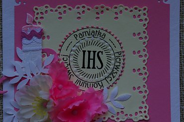 kartka komunijna #KartkaRęcznieRobiona #NaKomunię #quilling #ŚwieceniaKapłańskie #ŚwięceniaKapłańskie #ZOkazjiPierwszejKomunii