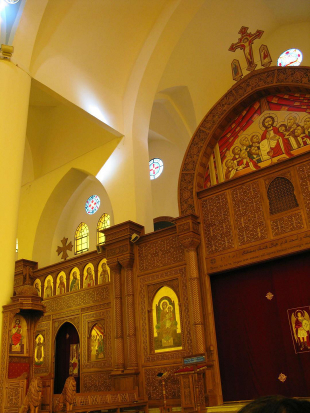 Asuan - Katedra Koptyjska #Asuan #Cerkiew #Egipt #Koptowie #Kościół