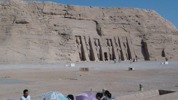 Abu Simbel - Świątynia Neferteri #AbuSimbel #Egipt #Nefertari