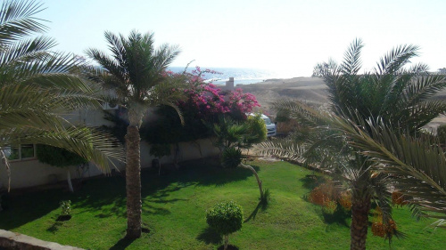 Widok z okna z Hotelu Triton Sea Beach #Egipt #MarsaAlam #TritonSeaBeach